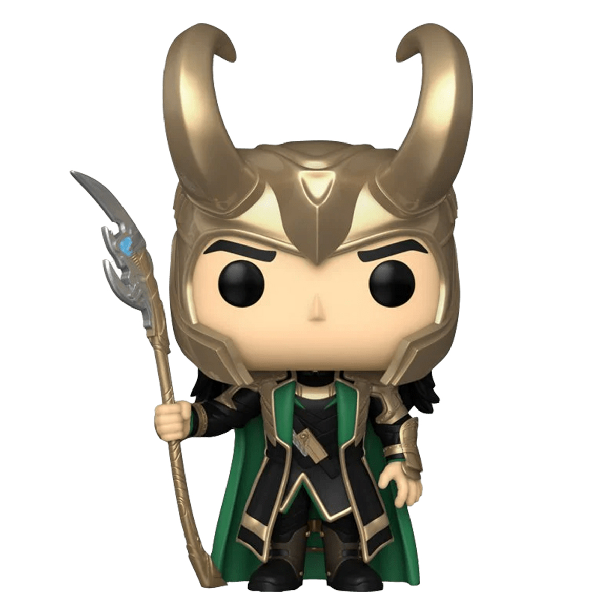 Funko Pop Loki Con Cetro #985 Avengers Glow Marvel Figura Original