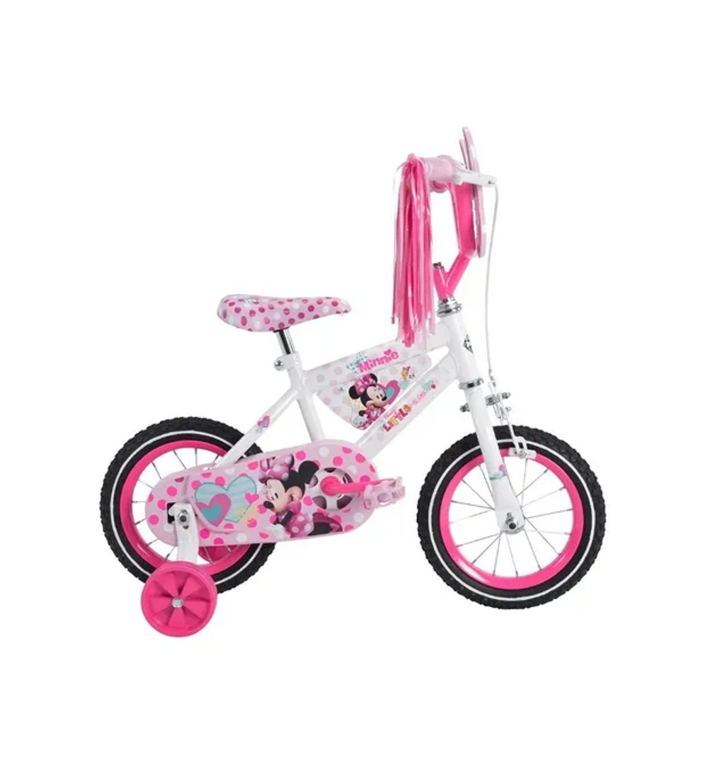 Bicicleta Minnie Rodada 12 Niñas Disney Huffy