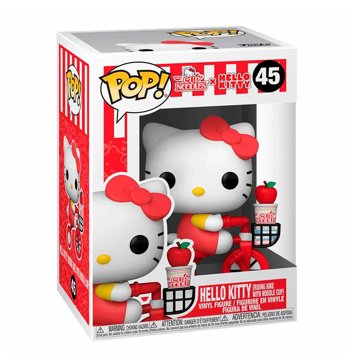 Funko Pop Hello Kitty En Bici #45 Sanrio Hello Kitty X Nissin Figura Original