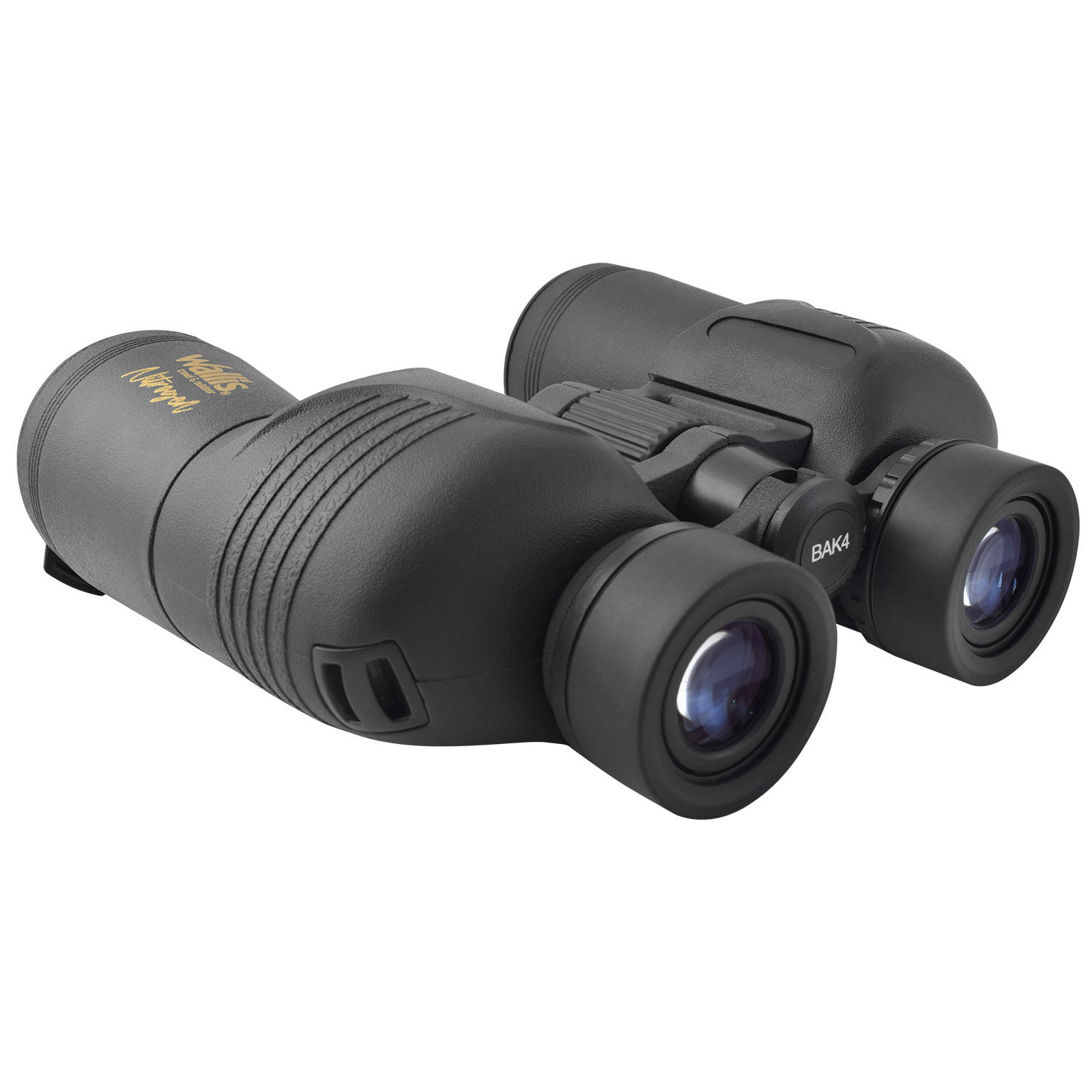 Binocular Wallis gran angular tipo porro, 10 x 50 mm, Bak-4, con nitrógeno