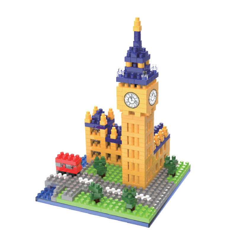 MiniBloques BIG BEN 3D 448 PIEZAS