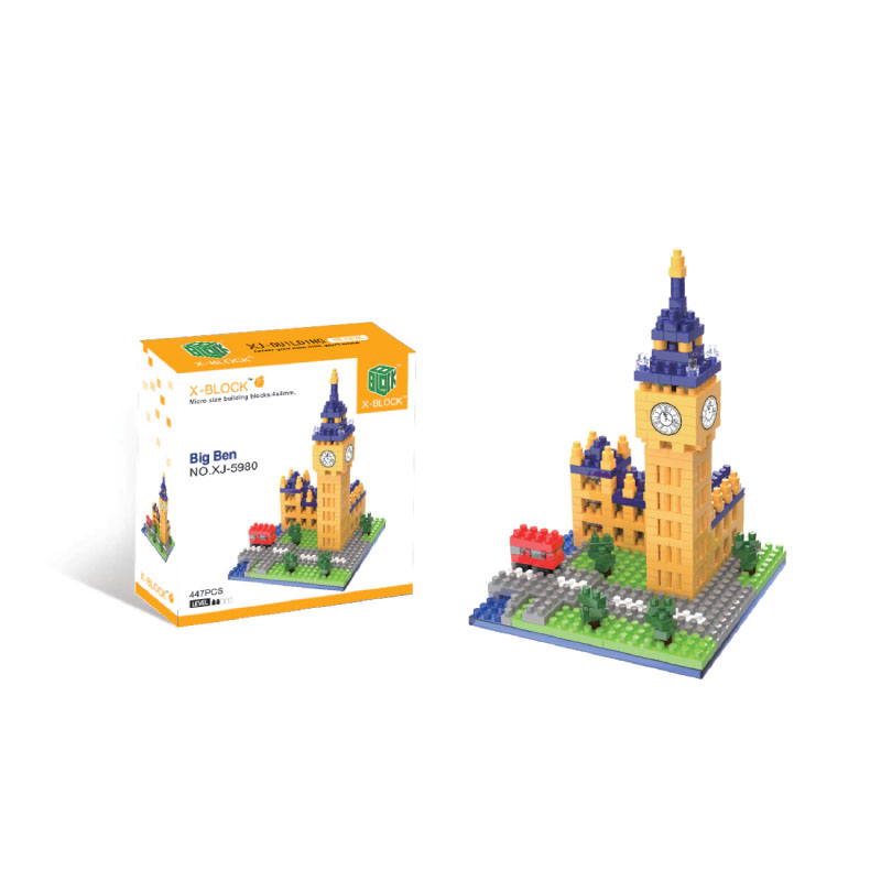 MiniBloques BIG BEN 3D 448 PIEZAS