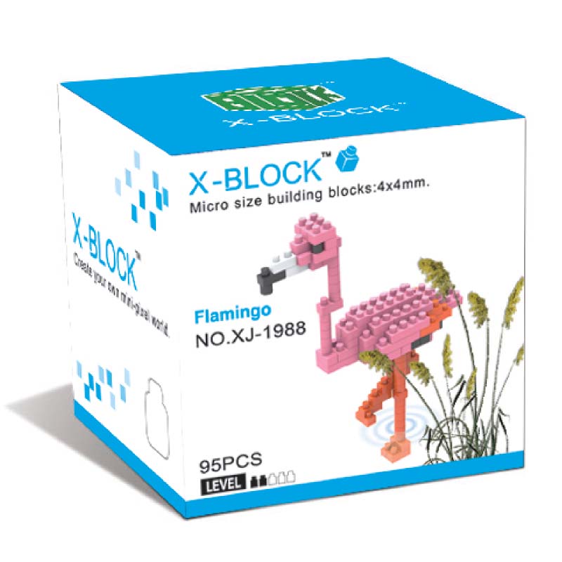 MiniBloques FLAMINGO 3D 95 PZAS