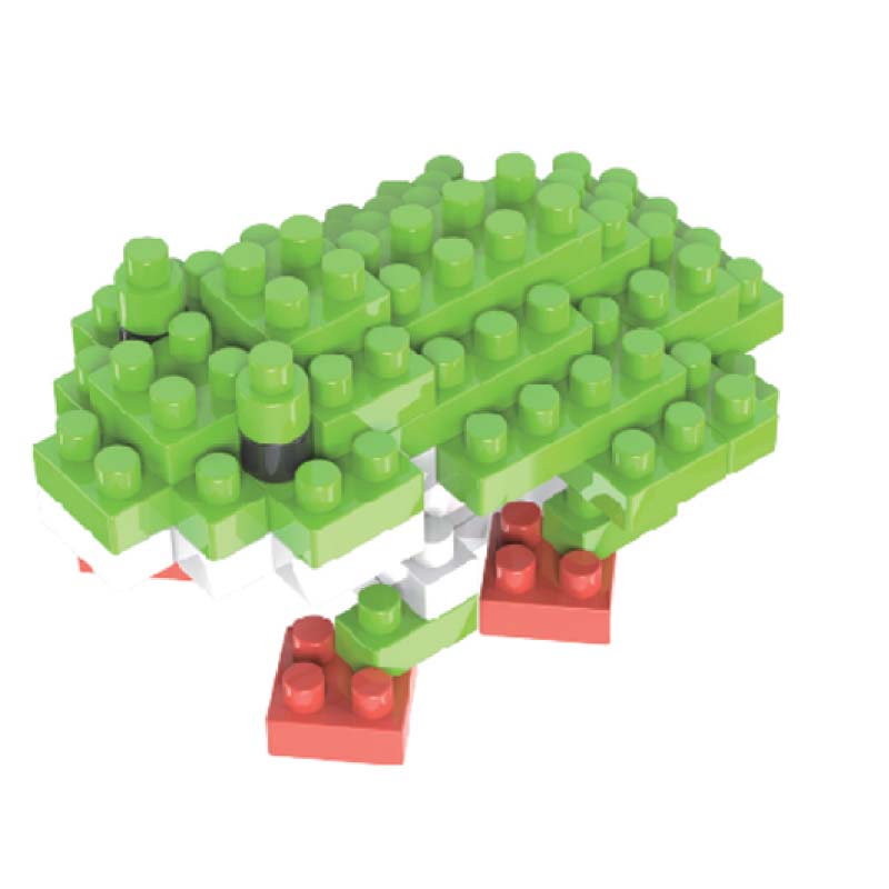 MiniBloques RANA 3D 50 PZAS