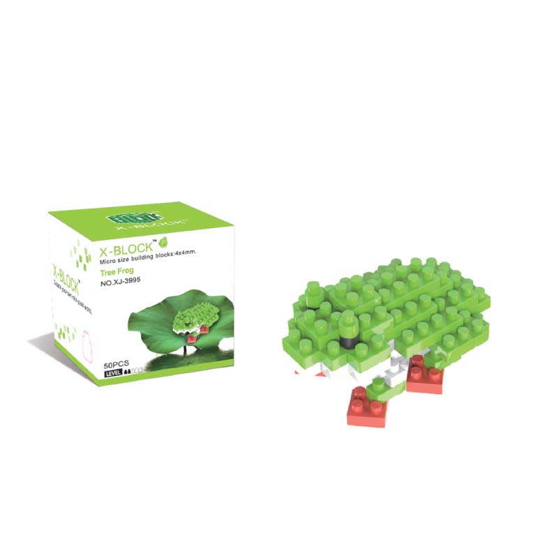 MiniBloques RANA 3D 50 PZAS