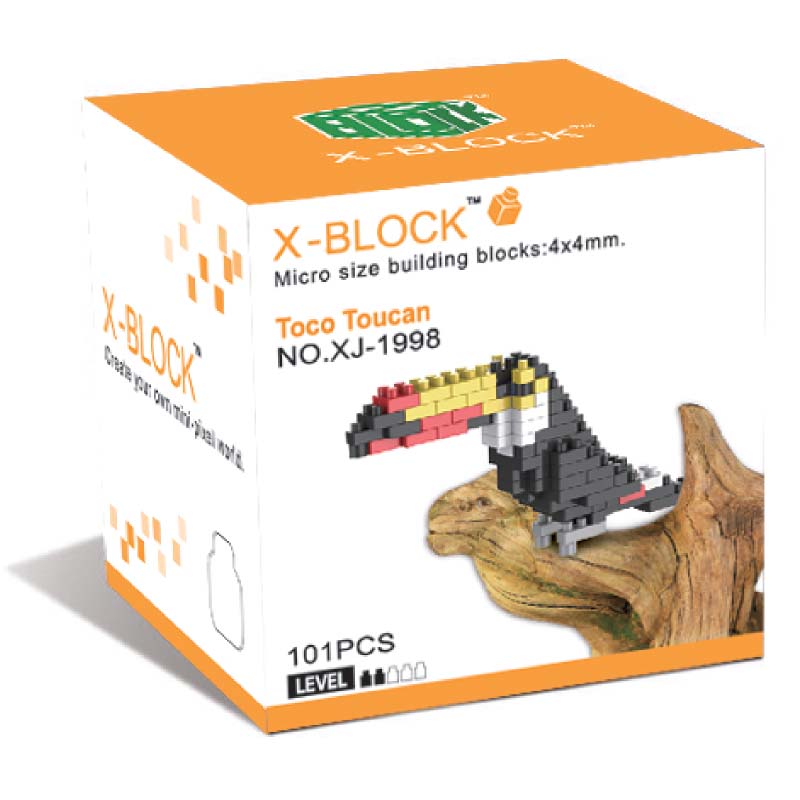 MiniBloques TUCÁN 3D 101 PZAS