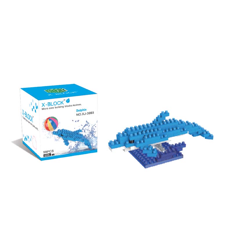 MiniBloques DELFIN 3D 59 PZAS