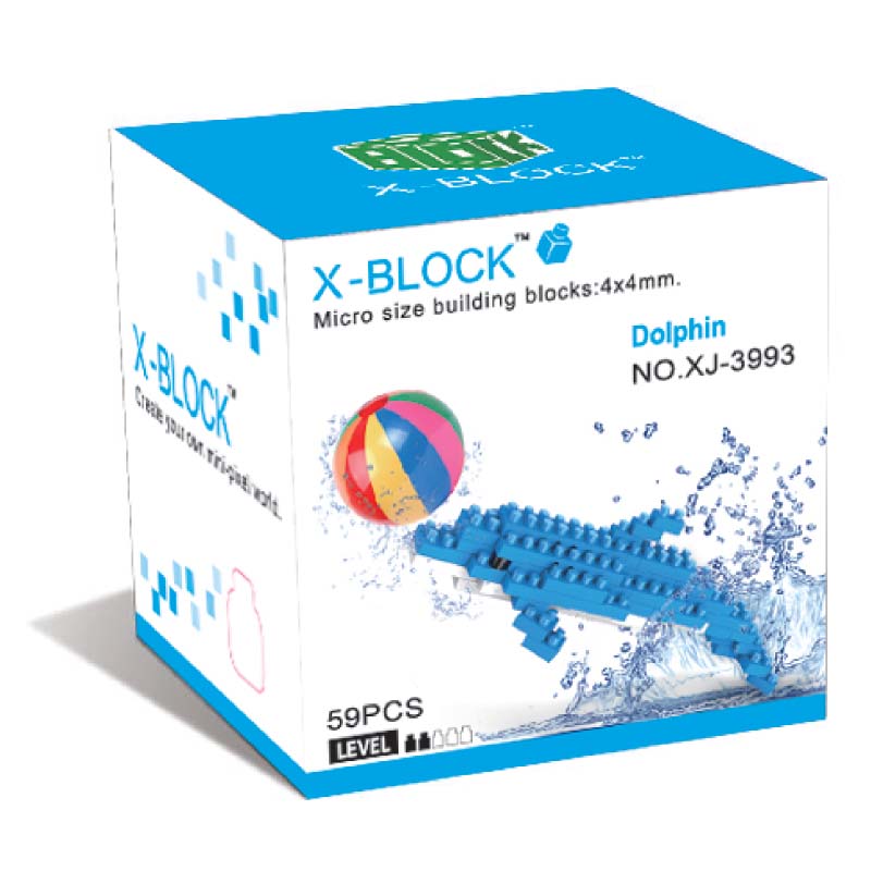 MiniBloques DELFIN 3D 59 PZAS