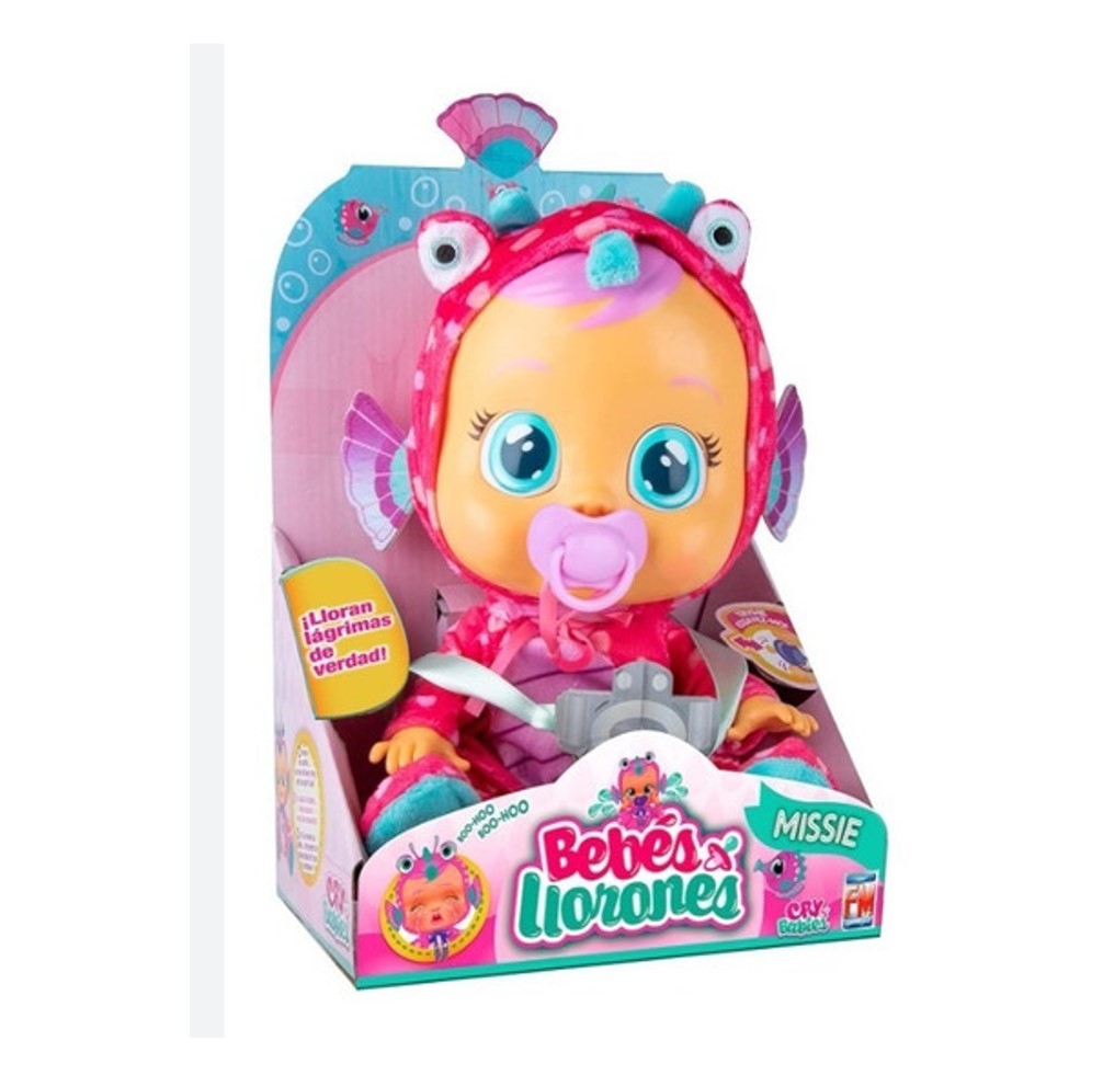 Bebés Llorones Missie Pijama De Pececito Lagrimas De Verdad