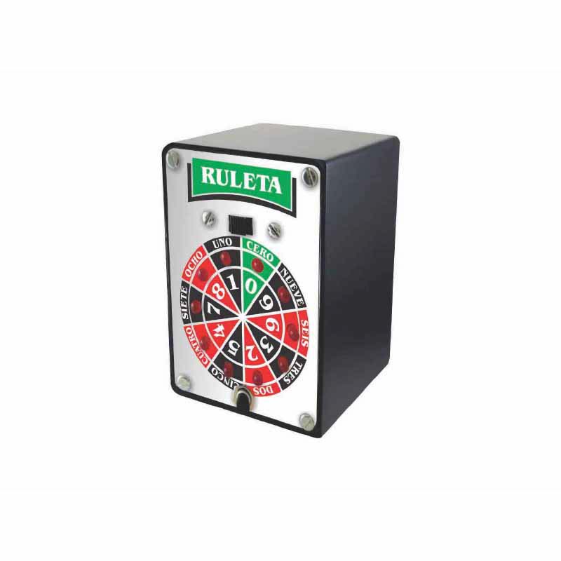 RULETA ELECTRÓNICA CON SONIDO PARA ARMAR **(REQUIERE CAUTIN Y SOLDADURA PARA ARMAR, NO INCLUIDA)