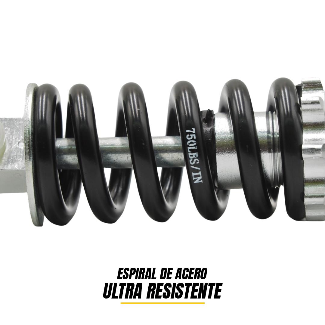 Amortiguador Bicicleta Cuadro Resorte 150mm X 750 Libras