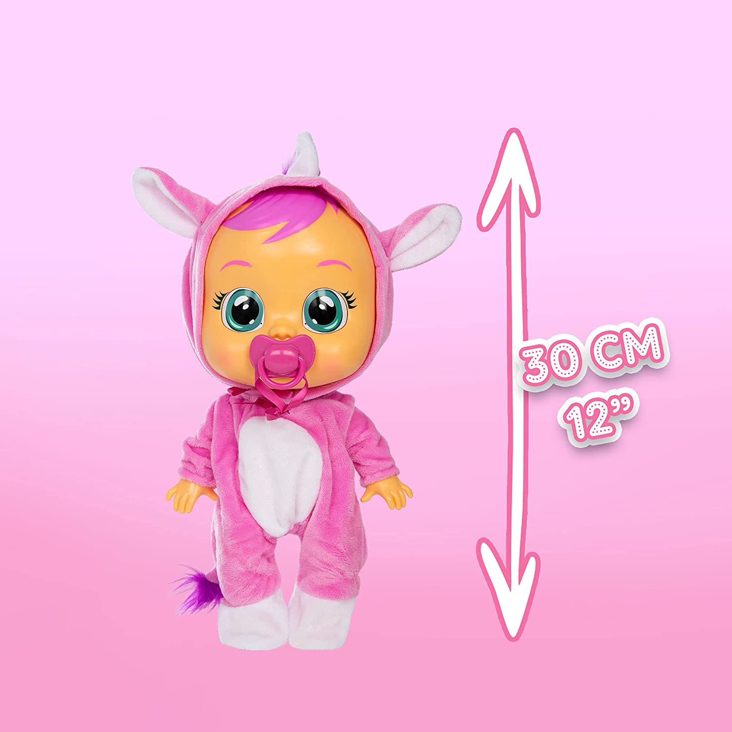 Bebés Llorones Sasha Pijama De Rinoceronte Lagrima De Verdad