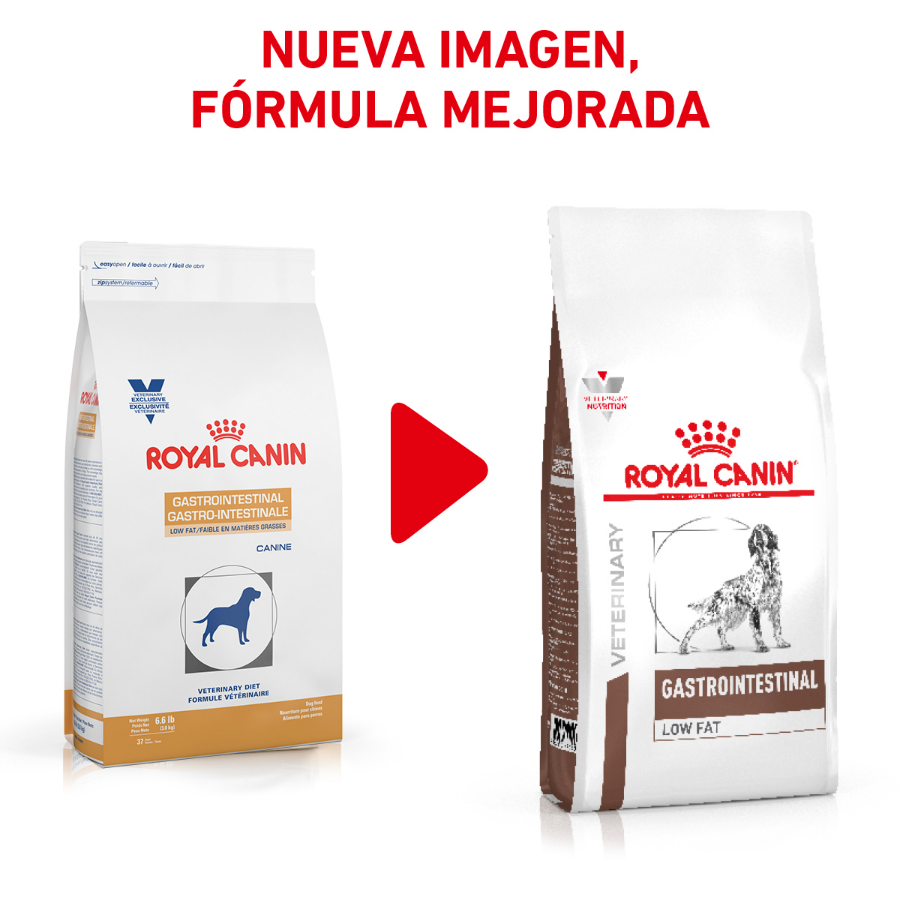 Alimento Gastro Intestinal Low Fat Royal Canin 8 Kg