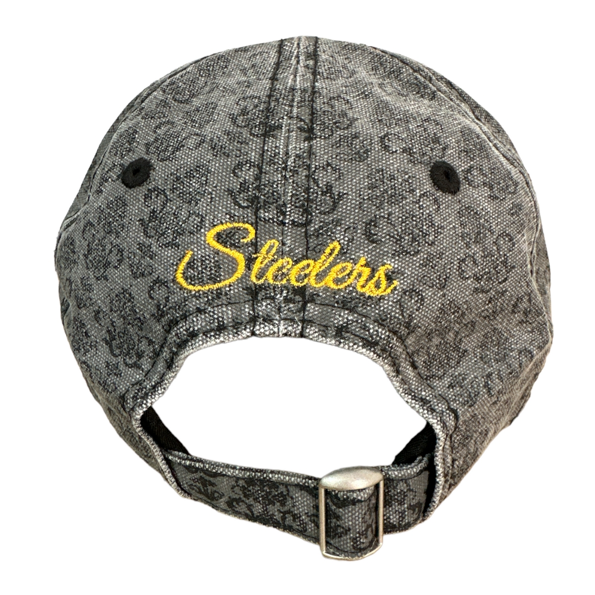 Gorra Steelers Pittsburgh Mezclilla Negra New Era Negra Azul Mujer