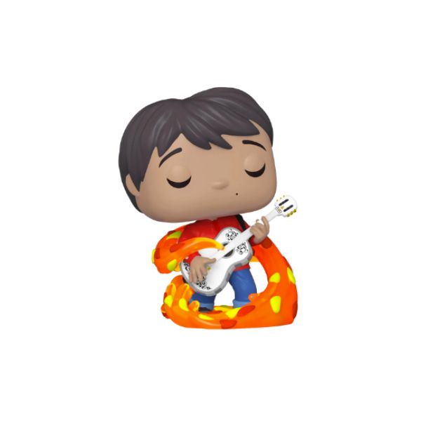 Miguel con guitarra Glow Exclusivo Funko Pop Disney Coco