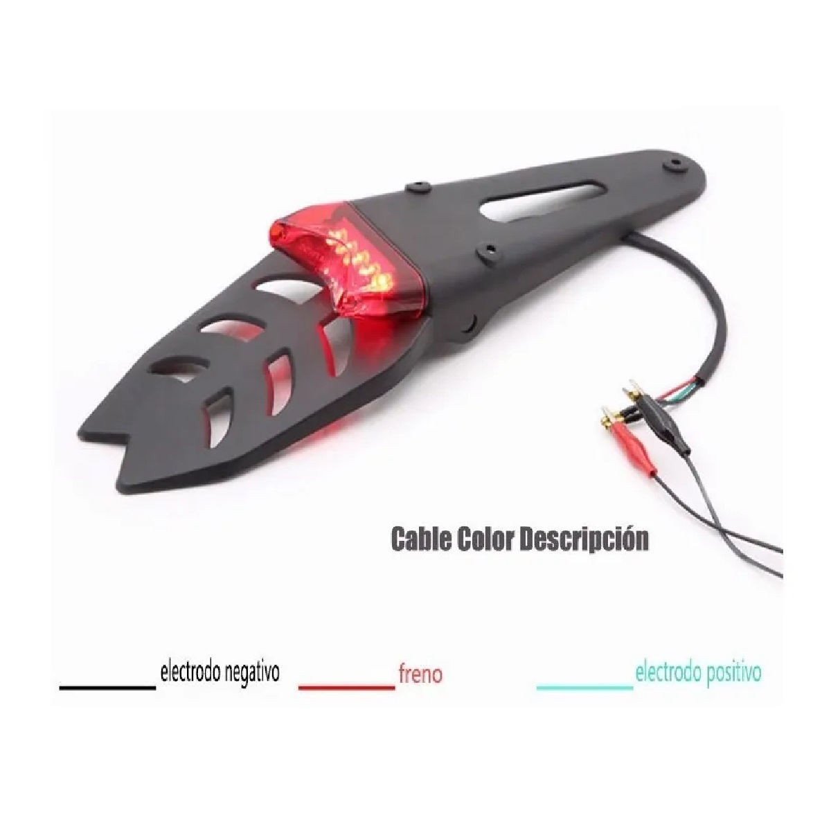 Luz Trasera Stop Guardabarros Luces Faro Naked Led Para Moto