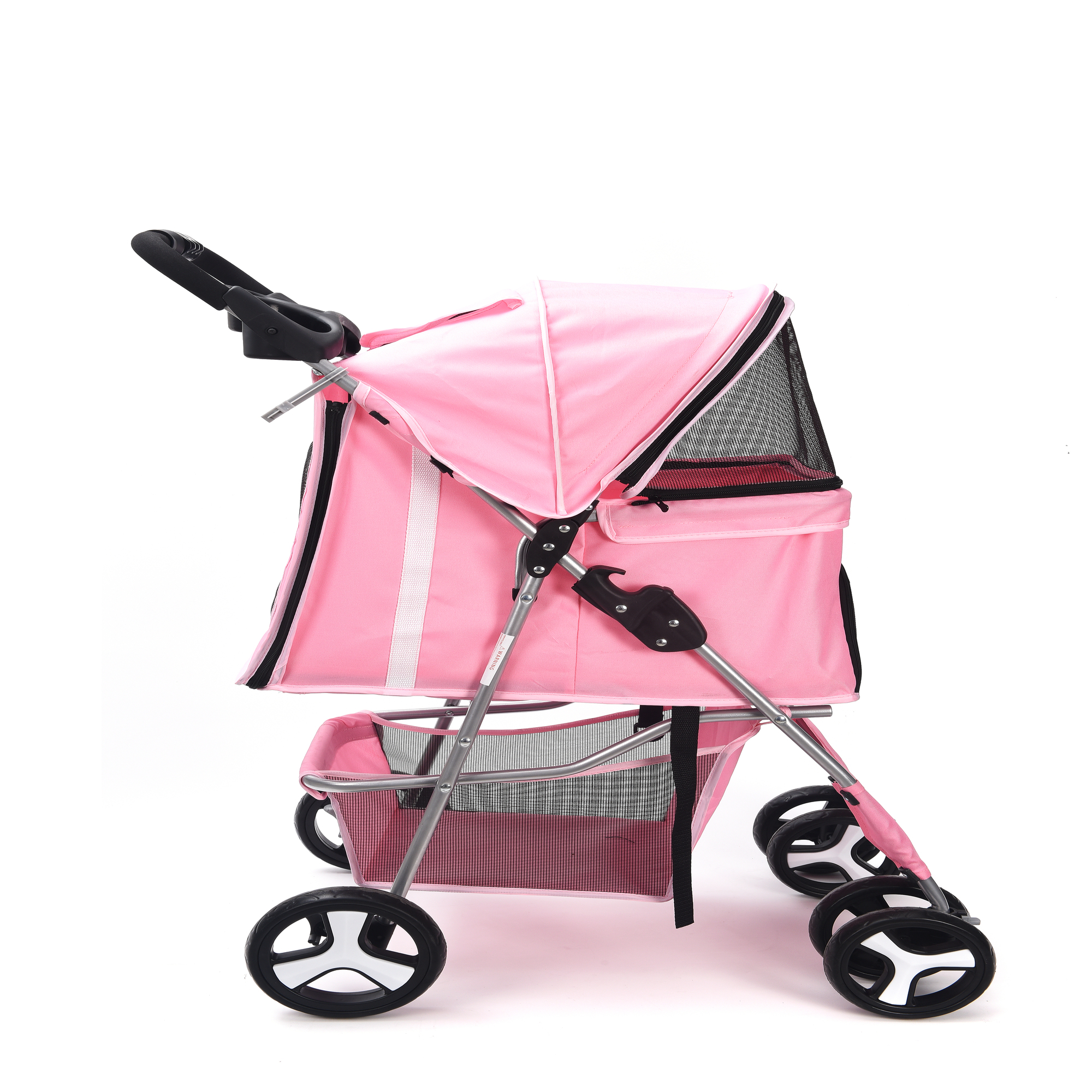 Carriola Transportadora Plegable Para Perro Gatos Mascotas