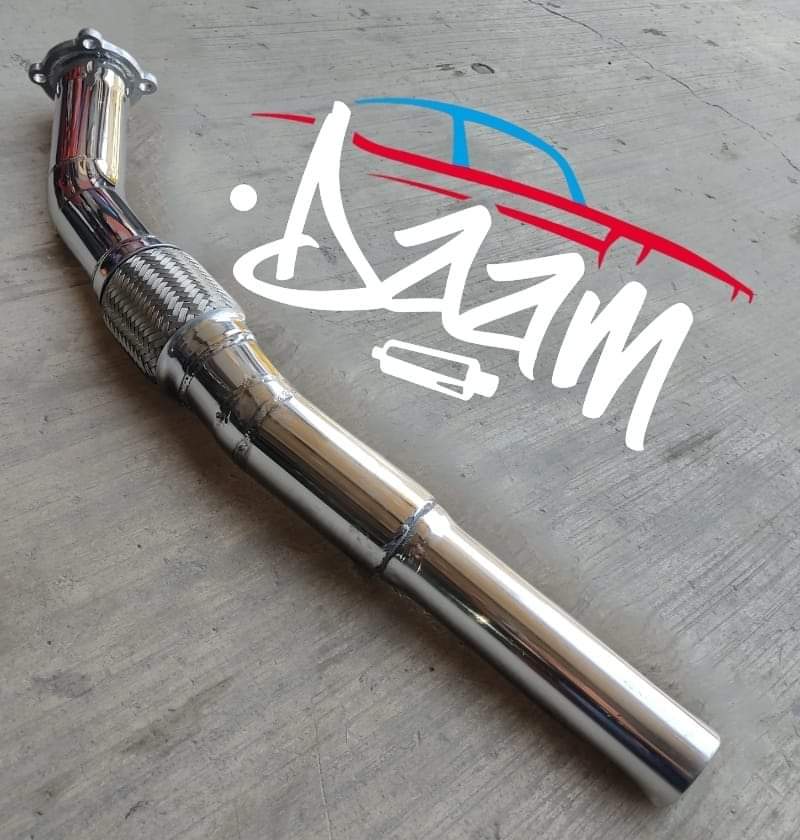 Downpipe Acero Inoxidable Para Jetta Golf Seat Audi A4 Mk4 1.8 Turbo