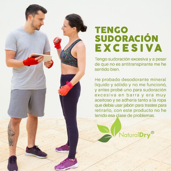 NaturalDry - 1 Desodorante corporal en barra unisex - Sin aluminio - Neutraliza el mal olor