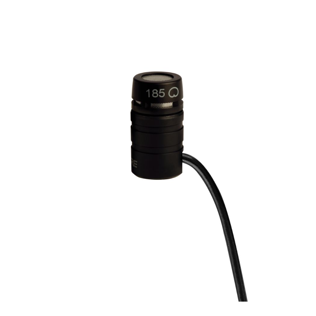 Micrófono lavalier SHURE WL185 Negro / Cardioide
