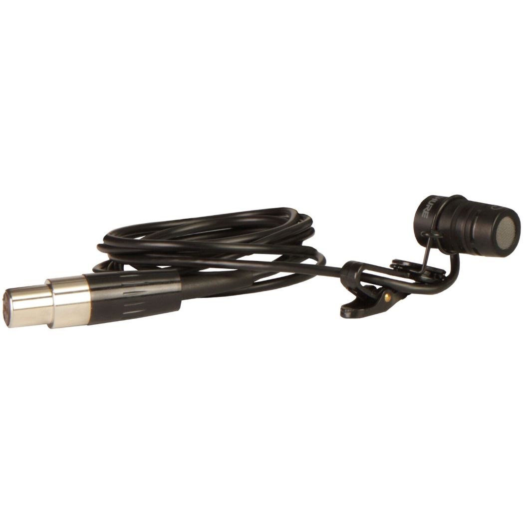 Micrófono lavalier SHURE WL185 Negro / Cardioide