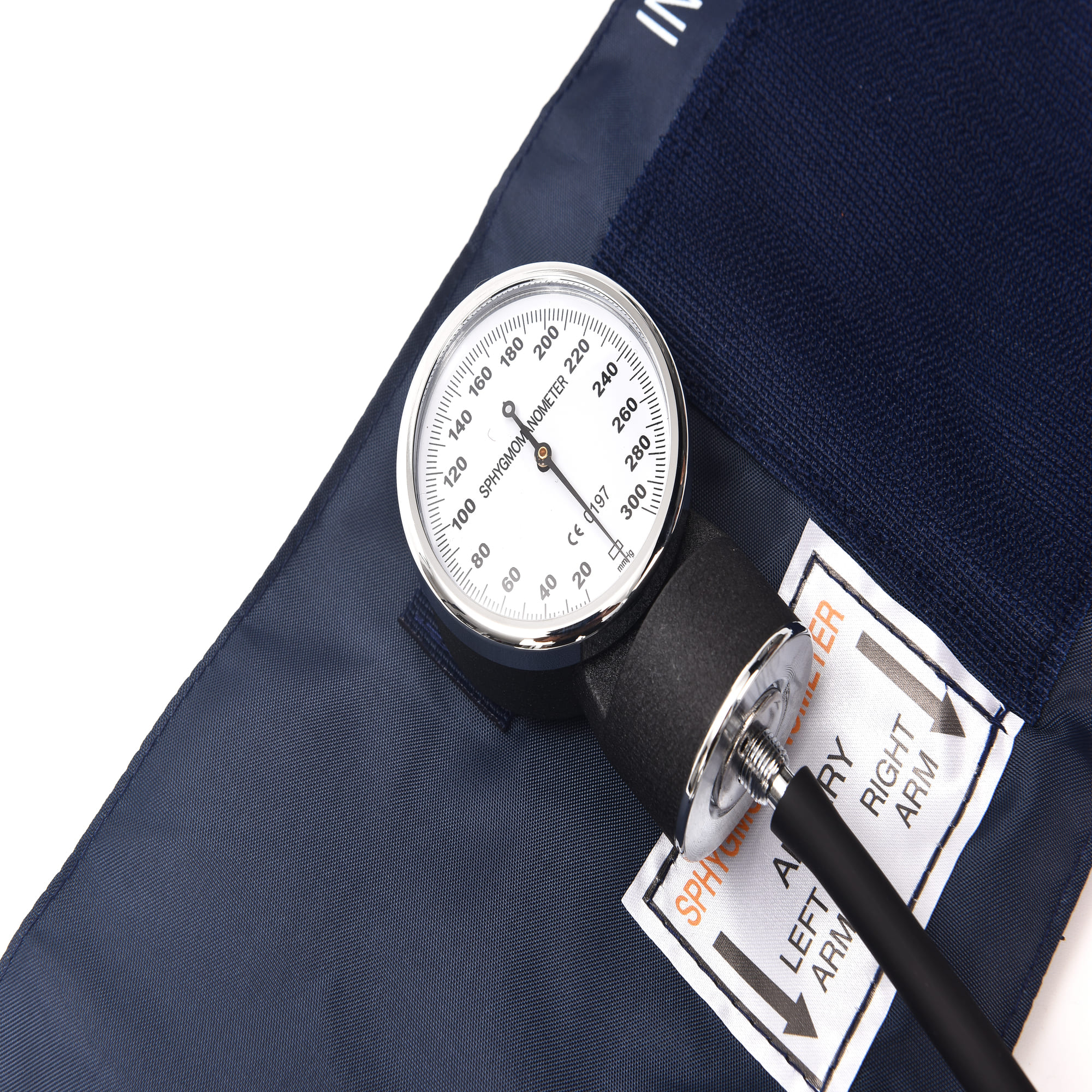 Kit Baumanometro Aneroide Manual Con Estetoscopio y Maletin