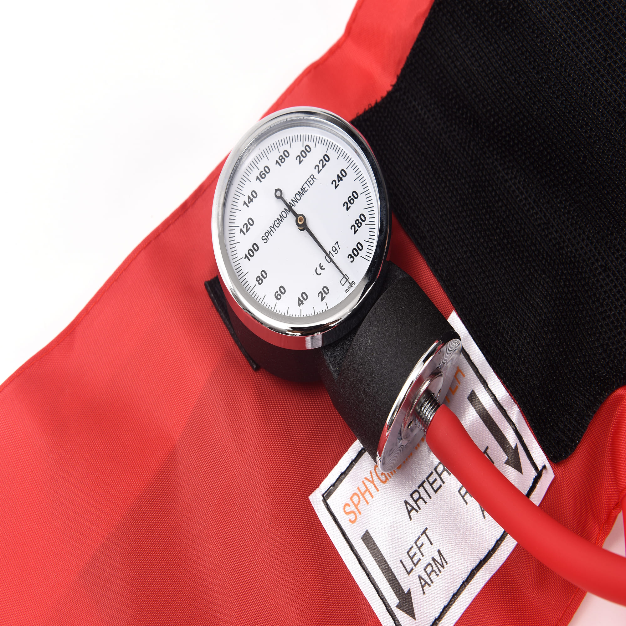 Kit Baumanometro Aneroide Manual Con Estetoscopio y Maletin