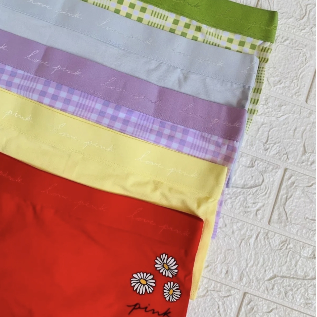 Set De 5 Boxers Victorias Secret Pantys Cachetero Mujer Original