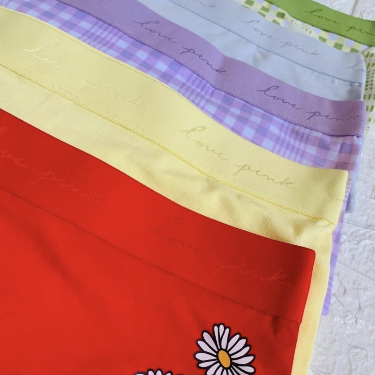 Set De 5 Boxers Victorias Secret Pantys Cachetero Mujer Original