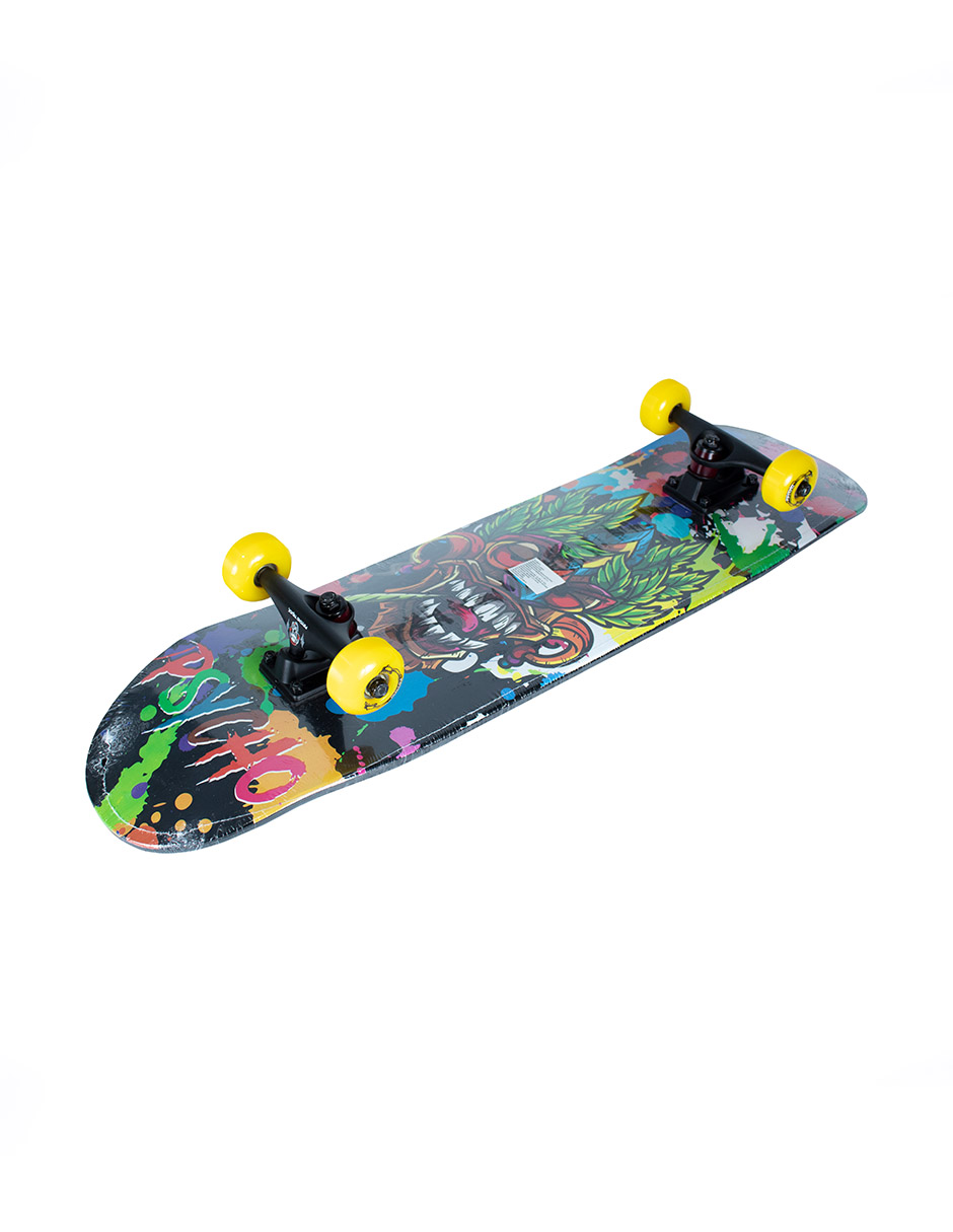 Patineta semiprofesional marca Psycho diseño Buga