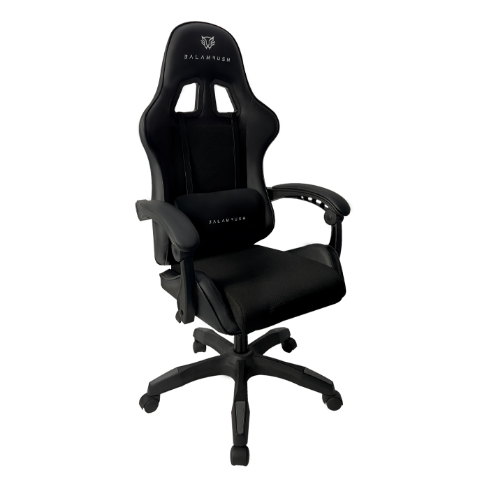 Silla Gamer BALAM RUSH POWER RUSH V2 Ergonomica Reclinable BLACK EDITION BR-934534 