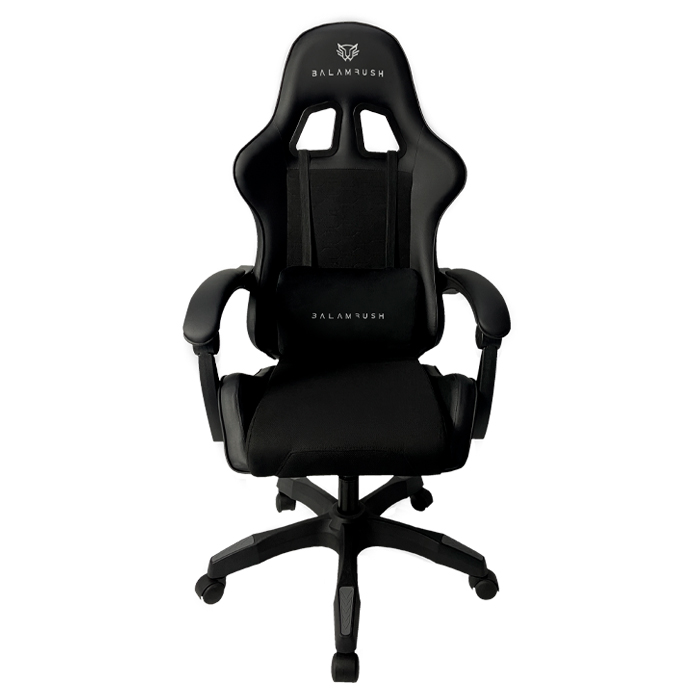 Silla Gamer BALAM RUSH POWER RUSH V2 Ergonomica Reclinable BLACK EDITION BR-934534 