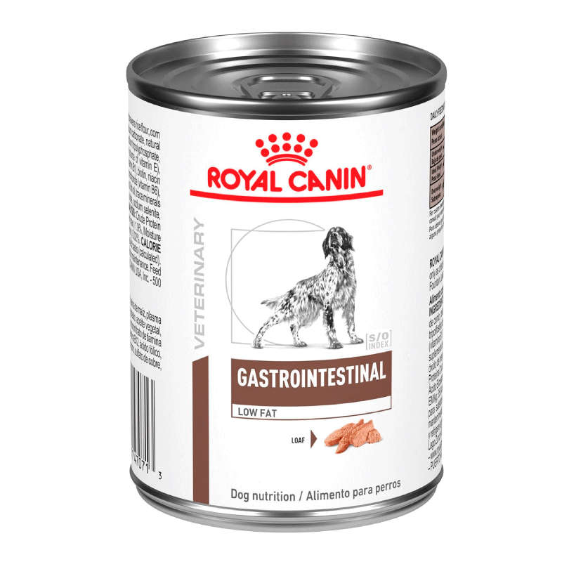 Gastro Intestinal Low Fat Royal Canin 12 Latas de 385 Gr