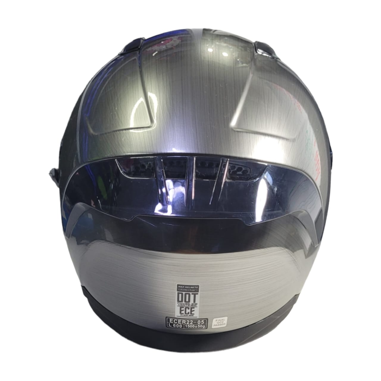 CASCO HAX OBSIDIAN MERCURY PLATA