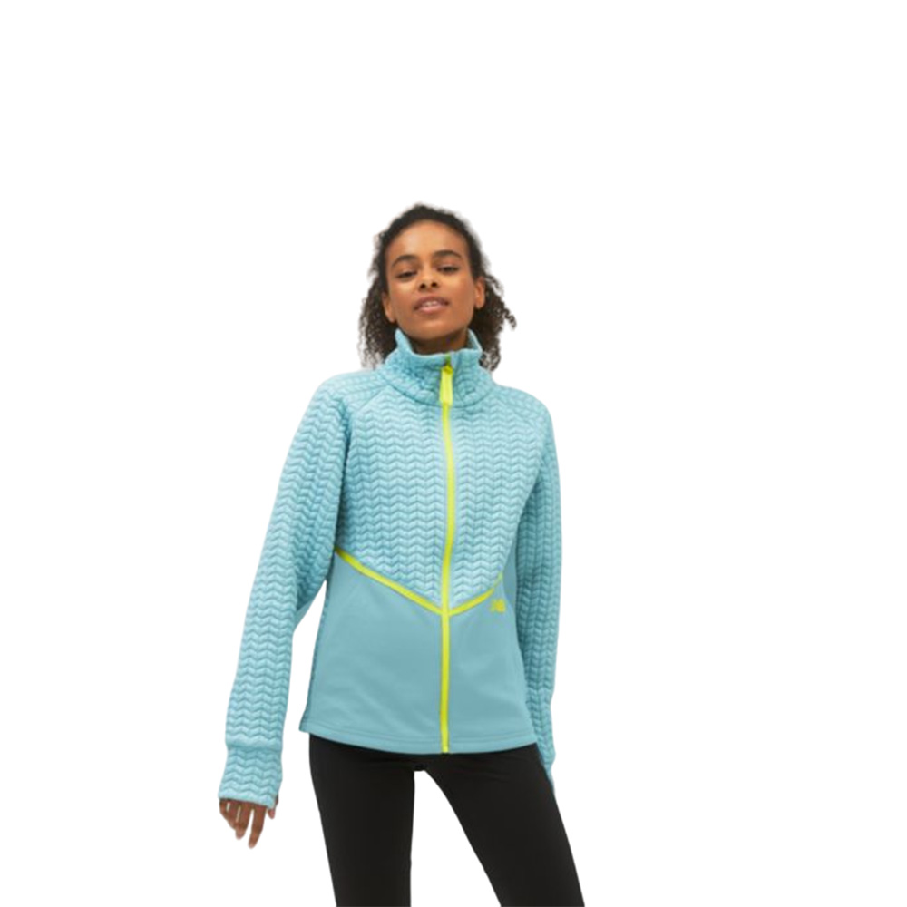 Chamarra new balance heatloft athletic mujer