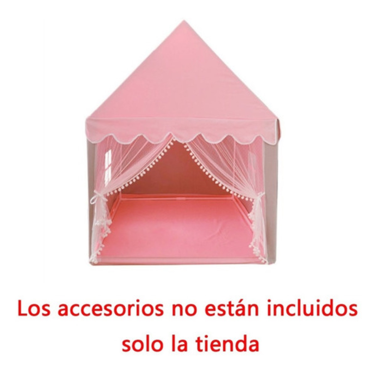 Tienda Niños Casa Carpa Castillo Princesa Rosa
