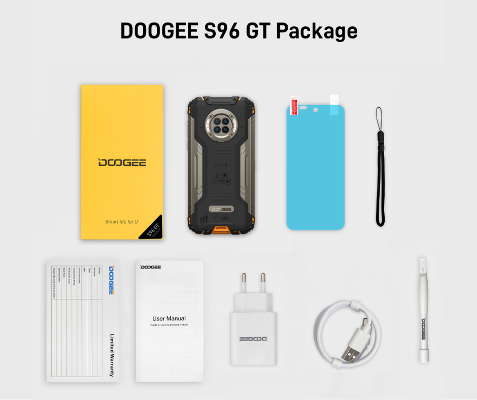 Doogee S96 Pro - Móvil resistente al agua de grado militar