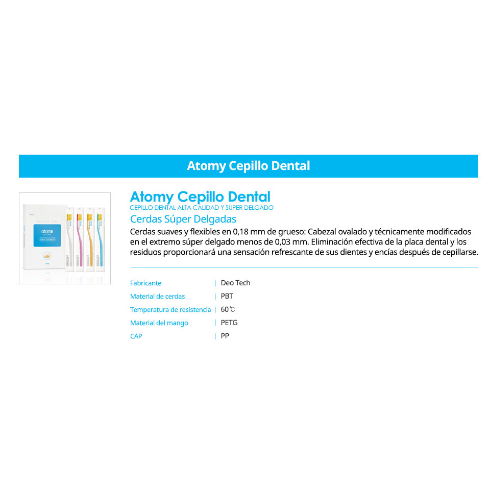 Atomy Cepillo Dental Set (8pza)