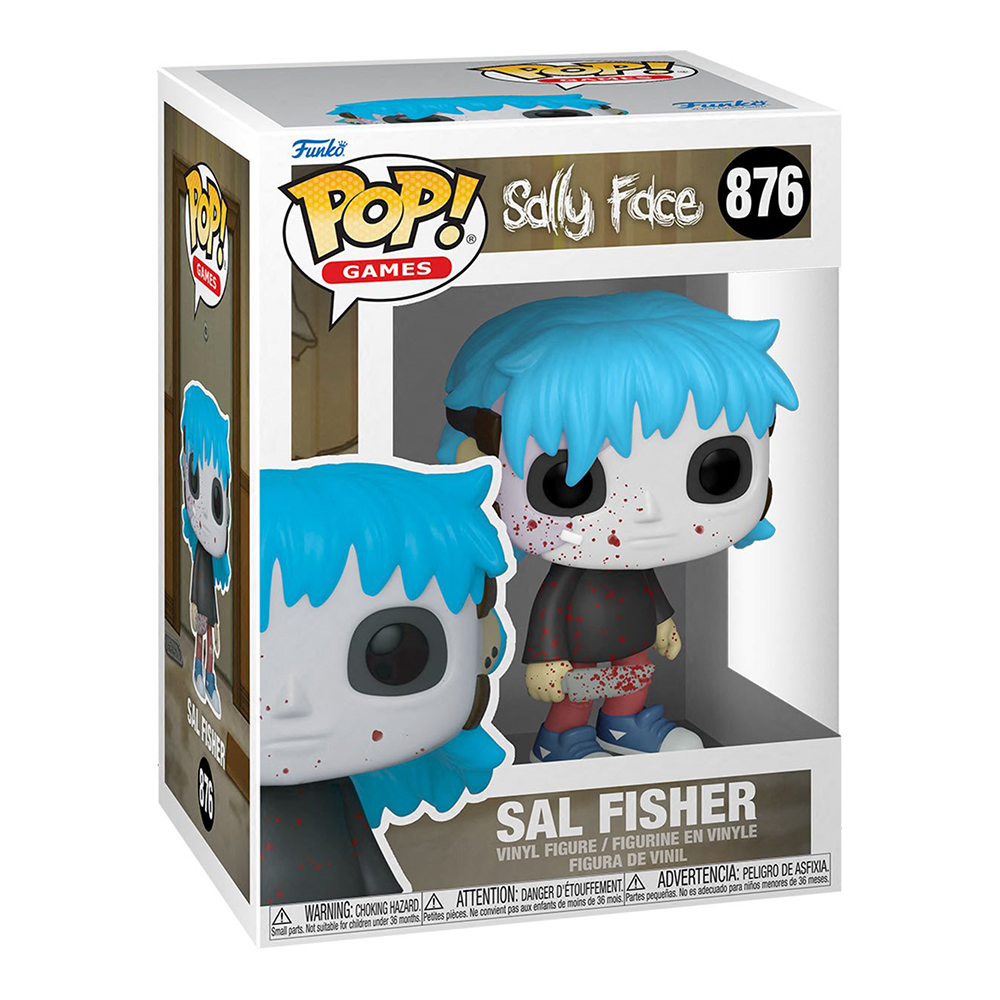 Funko Pop Sal Fisher #876 Sally Face Videojuego Figura Original