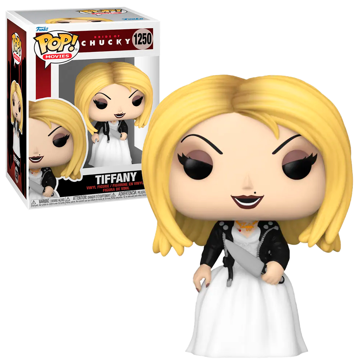 Funko Pop Tiffany #1250 La Novia De Chucky Pelicula Figura Original