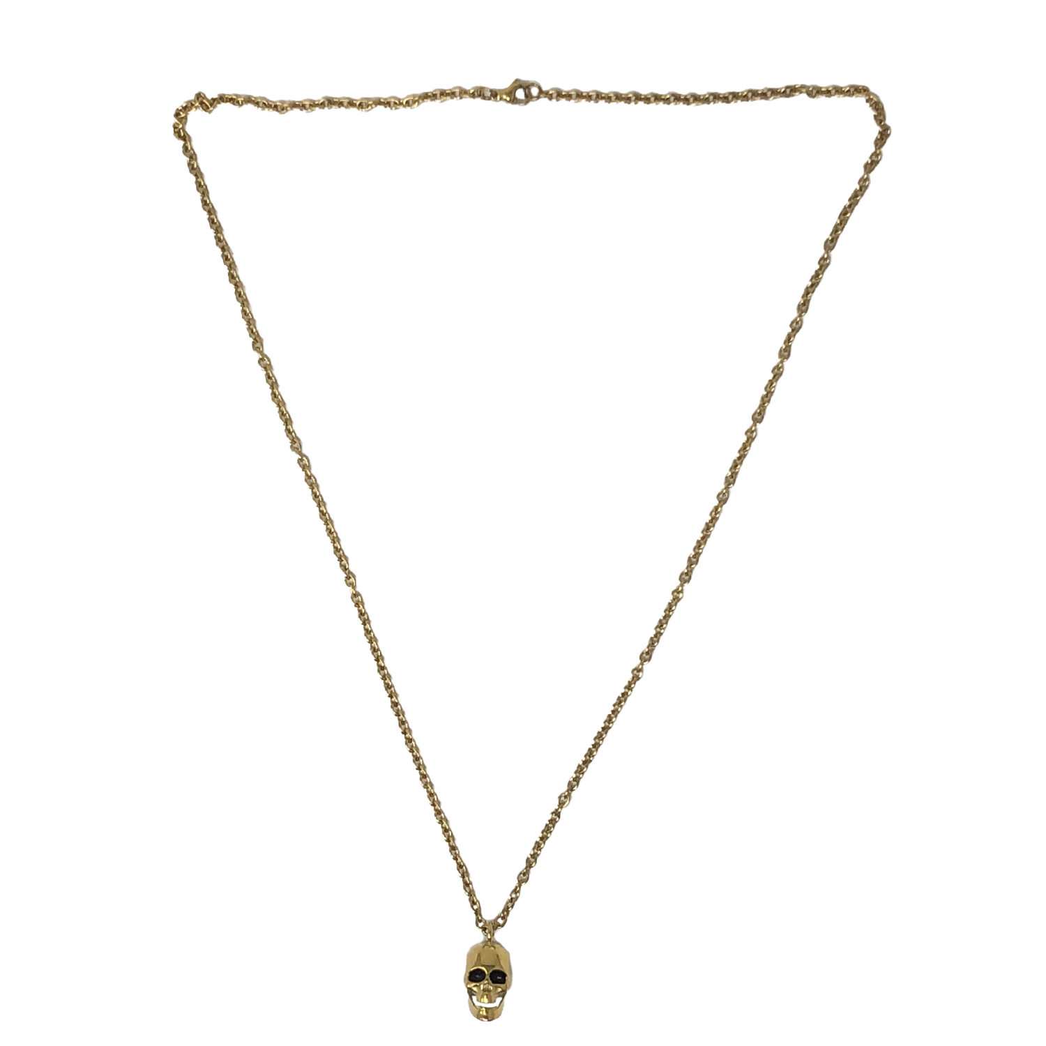 Collar Skull C. Dorado S. Lux Sarosa