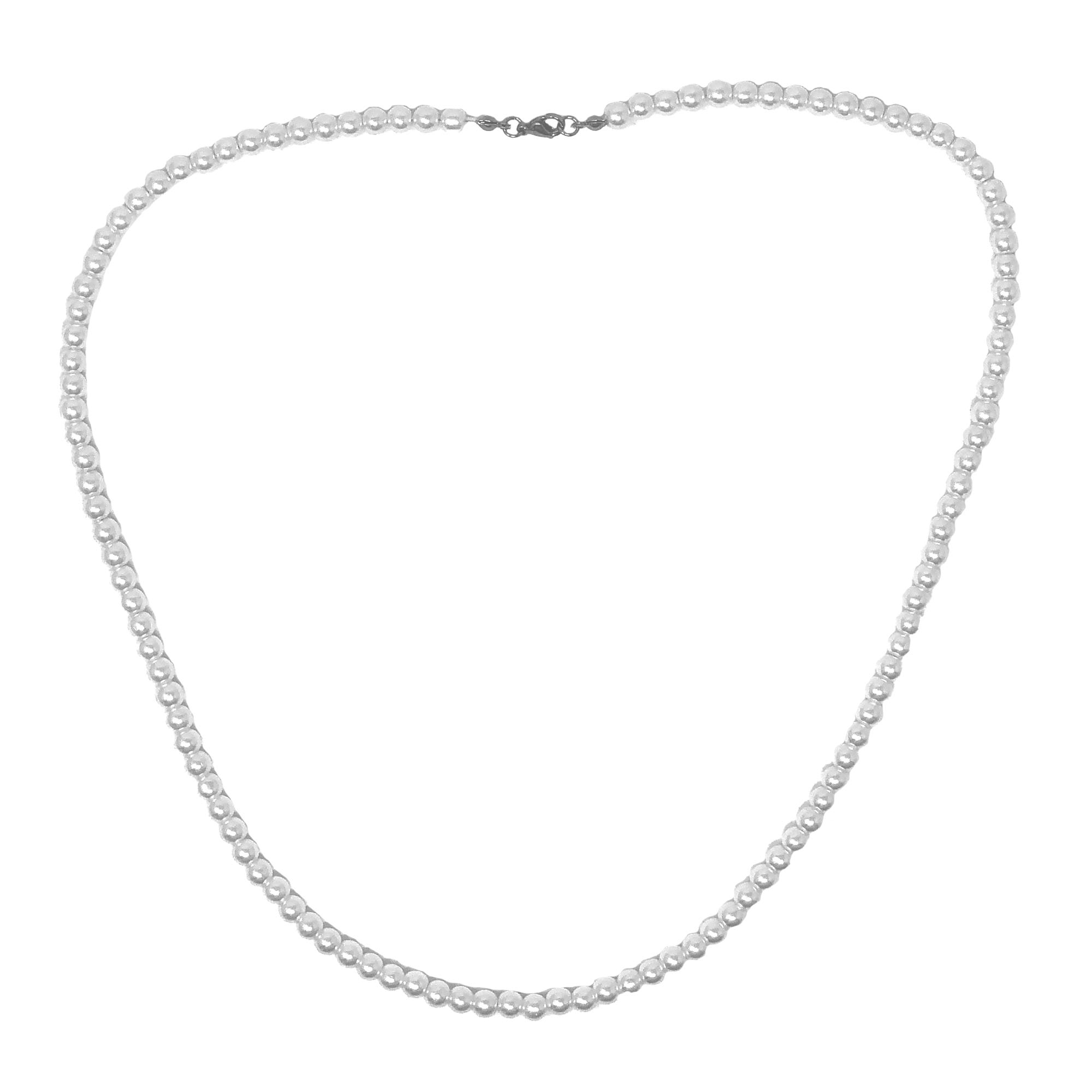 COLLAR PERLAS BLANCAS S. LUX SAROSA