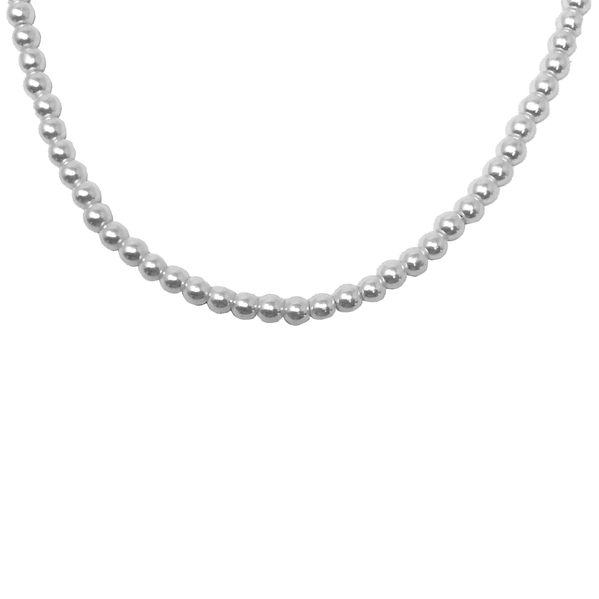 COLLAR PERLAS BLANCAS S. LUX SAROSA