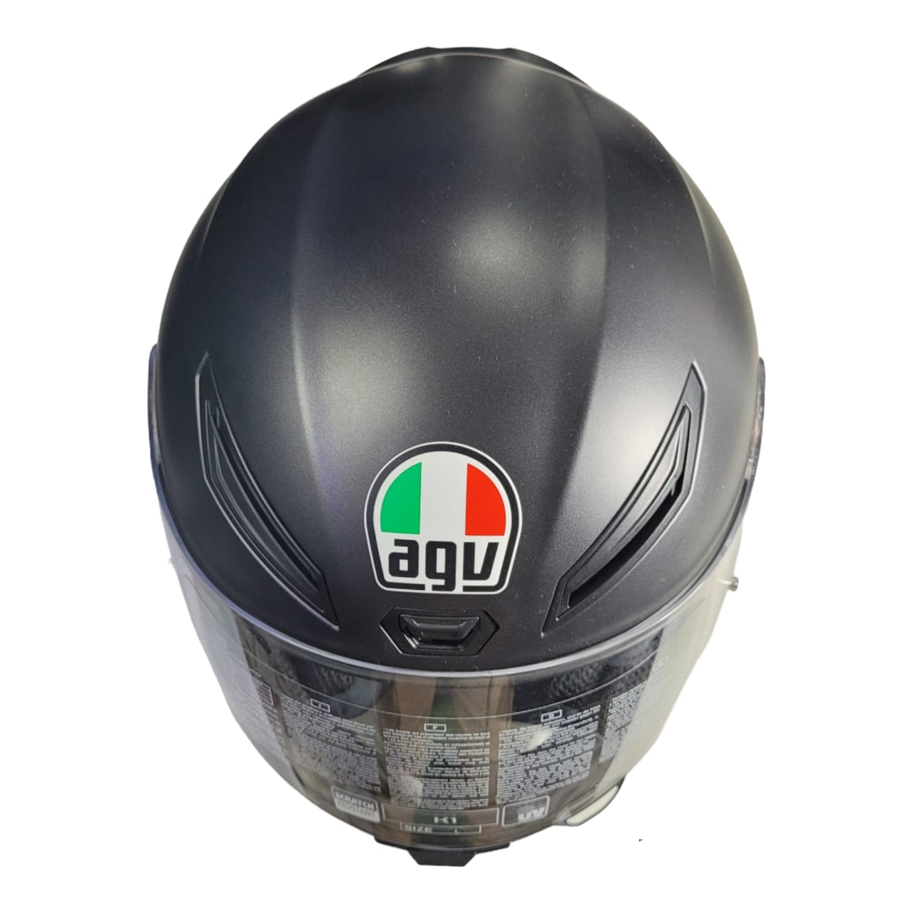 CASCO AGV K3 SOID BLACK 