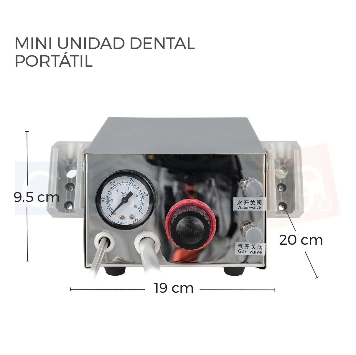 Mini Unidad Dental Portátil Práctica Con Accesorios
