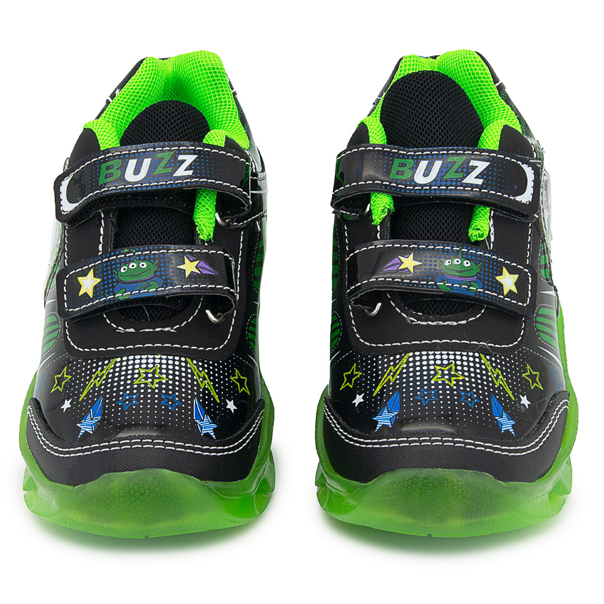 Tenis Luces Niño Buzz Lightyear Toy Story Verde 14-21