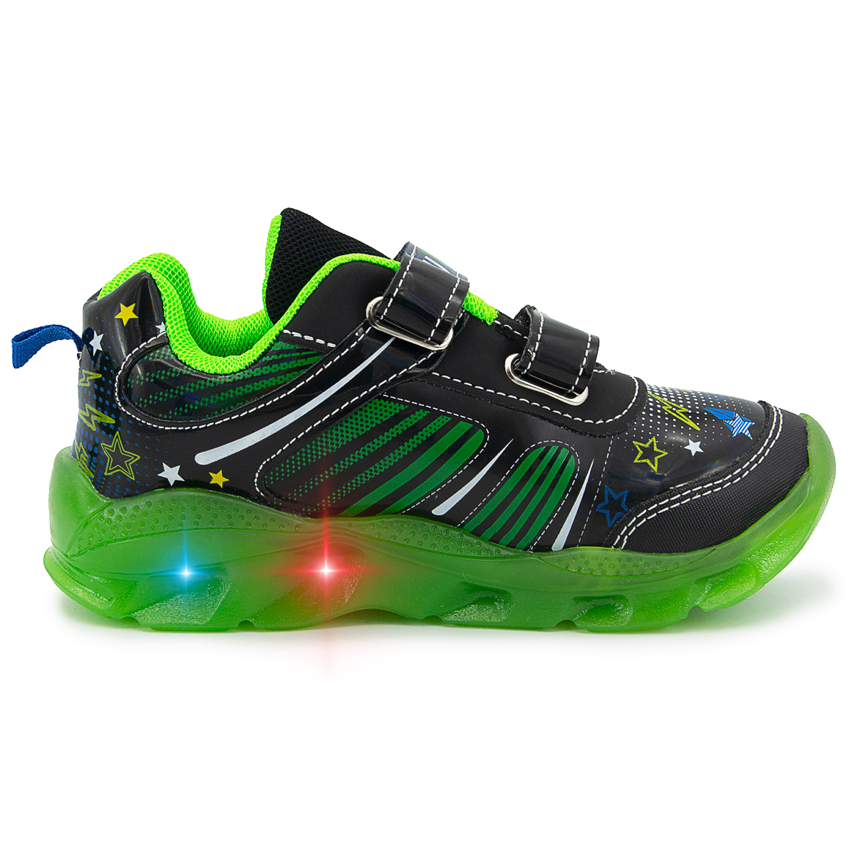 Tenis Luces Niño Buzz Lightyear Toy Story Verde 14-21