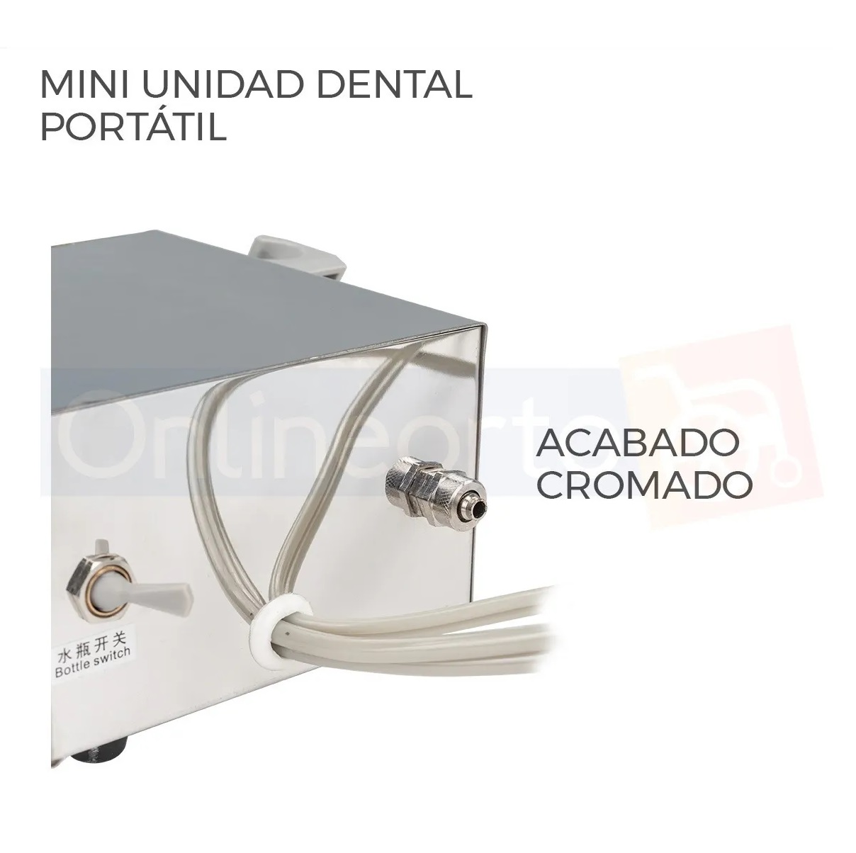 Mini Unidad Dental Portátil Práctica Con Accesorios