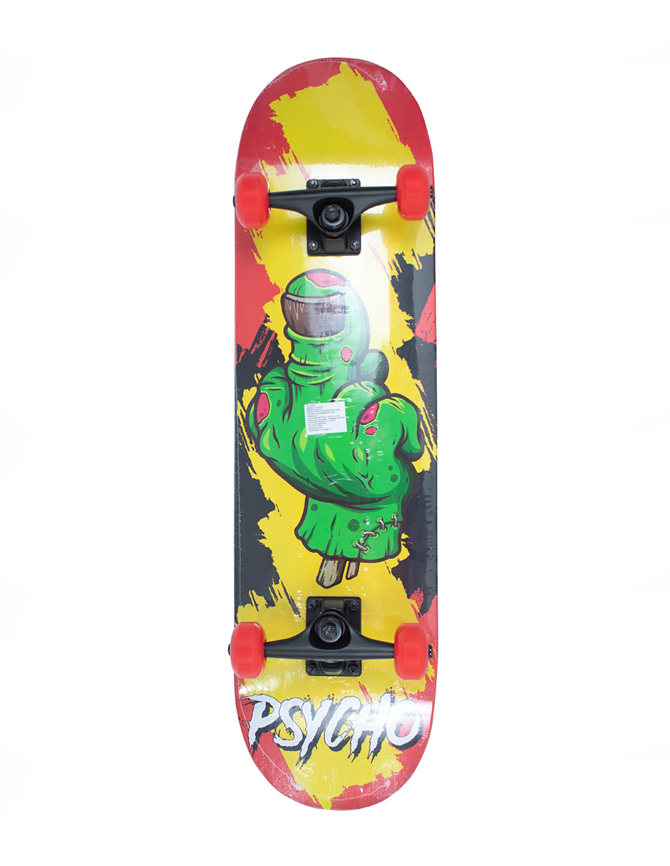 Patineta semiprofesional marca Psycho diseño Dedo