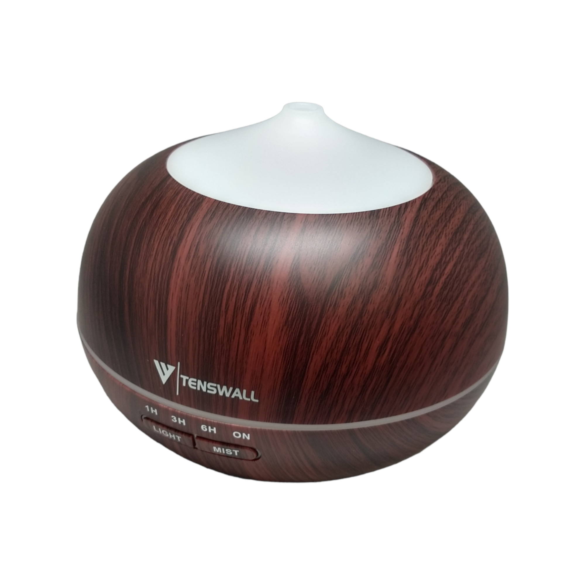 Difusor ultrasónico aromaterapia caoba 400 ml Tenswall 501